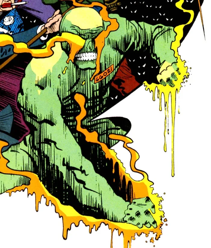 Corrosive Man comic character