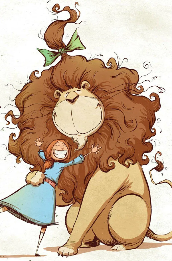 Cowardly Lion comic character