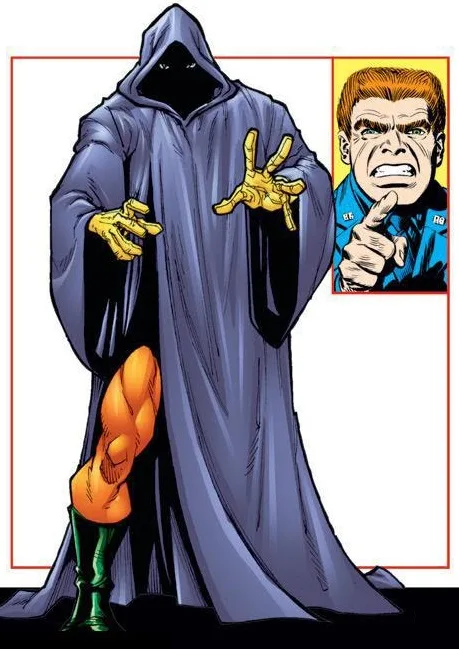 Cowled Commander comic character