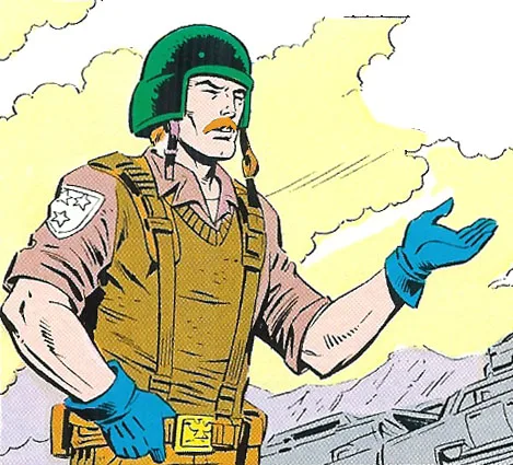 Crankcase comic character