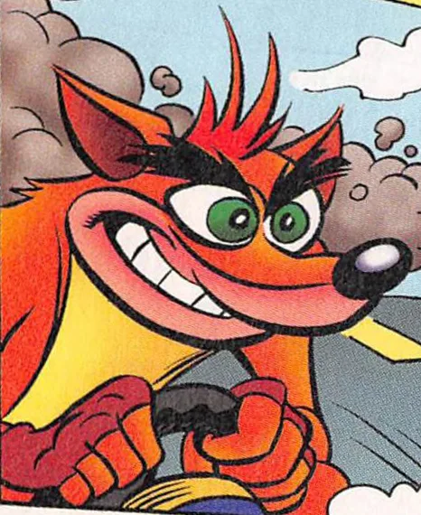 Crash Bandicoot comic character