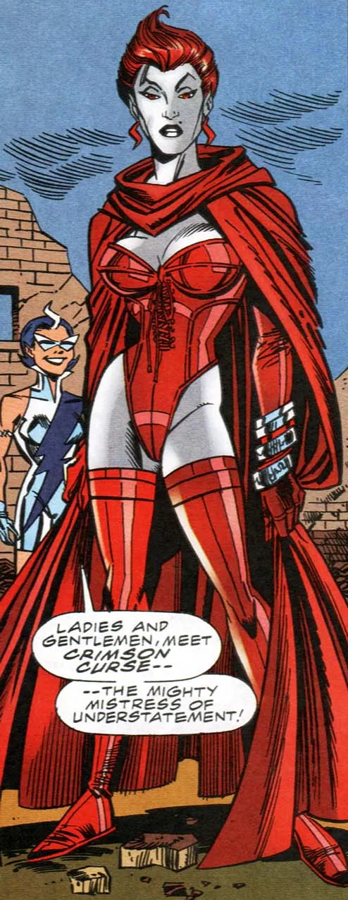 Crimson Curse comic character