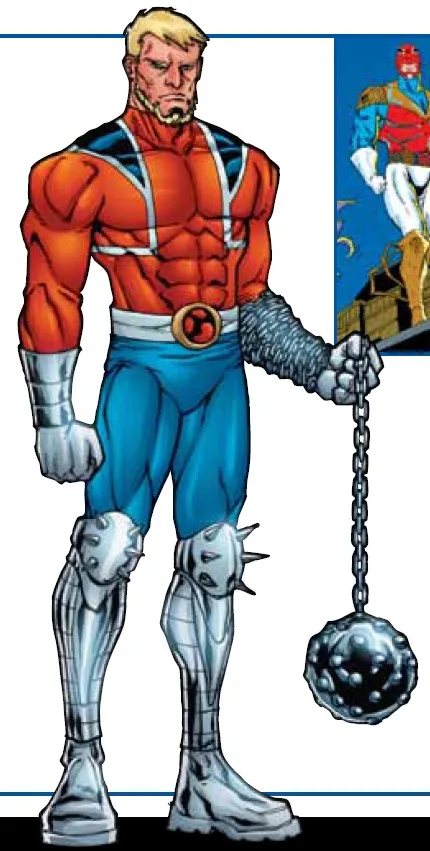 Crusader X comic character
