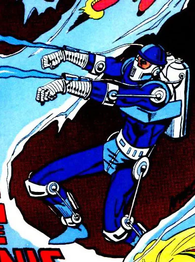 Cryonic Man comic character