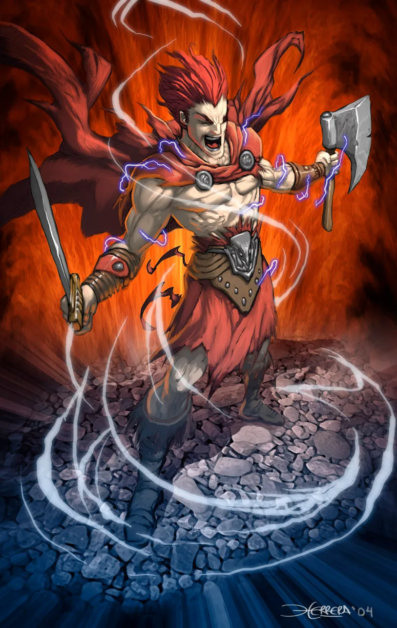 Cu Chulainn comic character