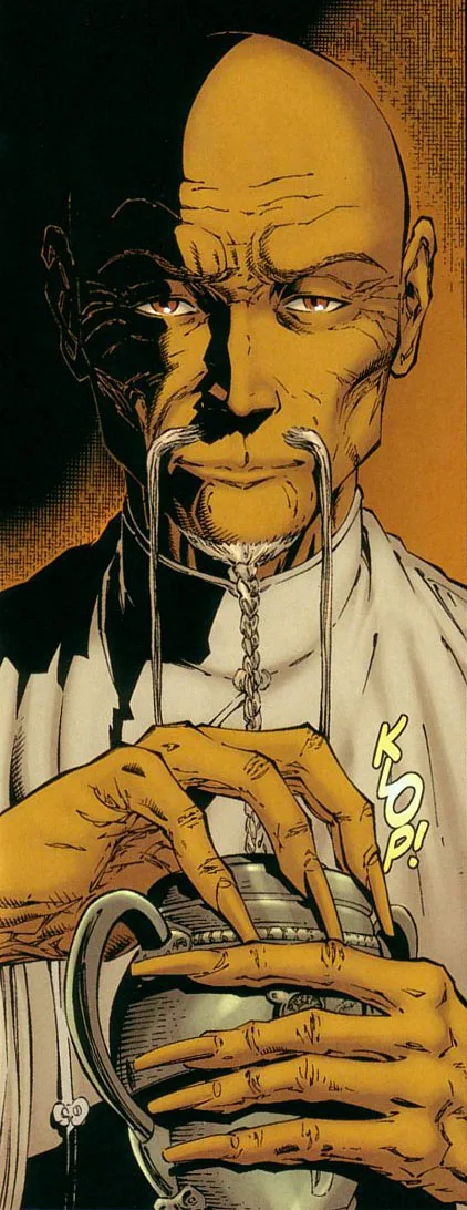 Curator comic character