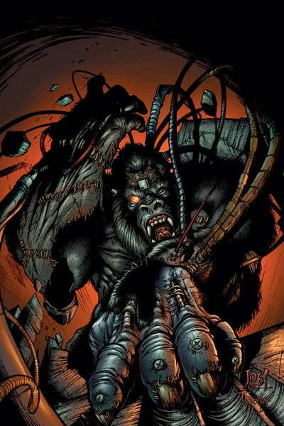 Cy-Gor comic character