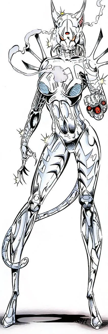 Cyber-Cat comic character