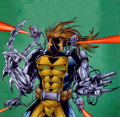 Cybrid comic character