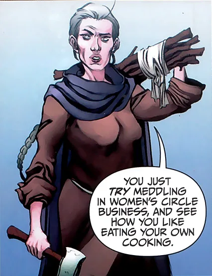 Daise Congar comic character
