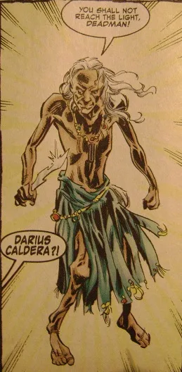 Darius Caldera comic character