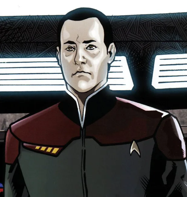 Data comic character