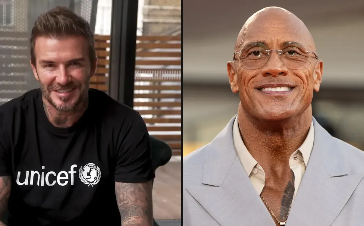 David Beckham vs Dwayne Johnson net worth