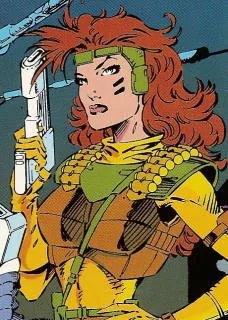 Dawnsilk comic character
