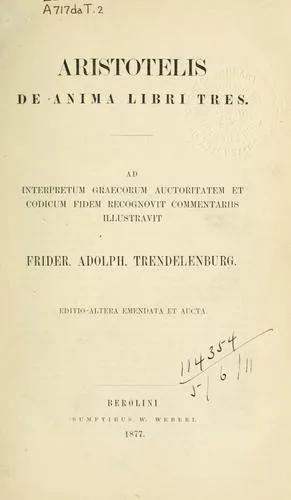 De anima book cover