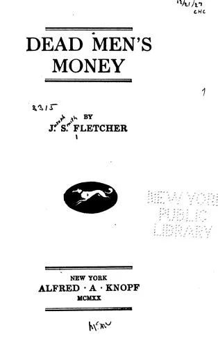 Dead Men's Money book cover