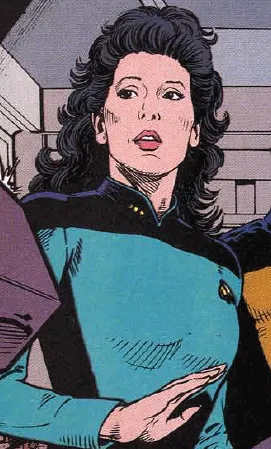 Deanna Troi comic character