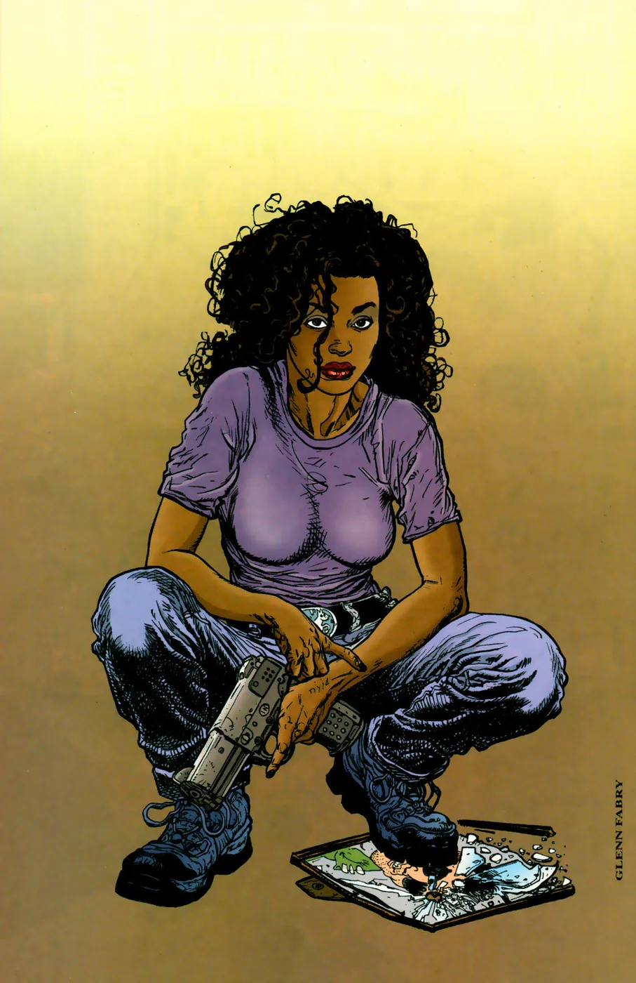 Debbie Tiegel comic character