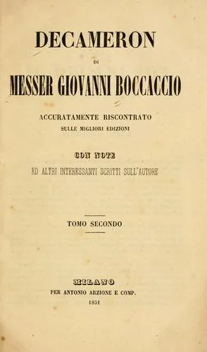Decamerone book cover