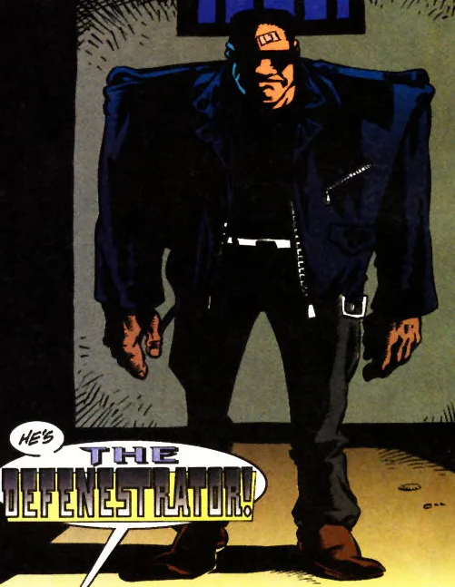 Defenestrator comic character