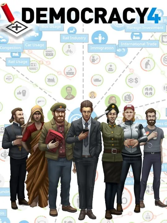 Democracy 4 cover art