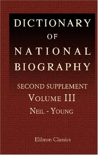 Dictionary of National Biography book cover