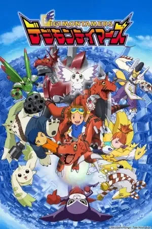 Digimon Tamers anime artwork