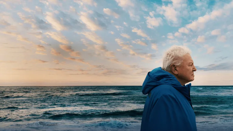 Ocean with David Attenborough poster