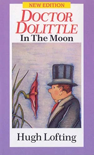 Doctor Dolittle in the moon book cover