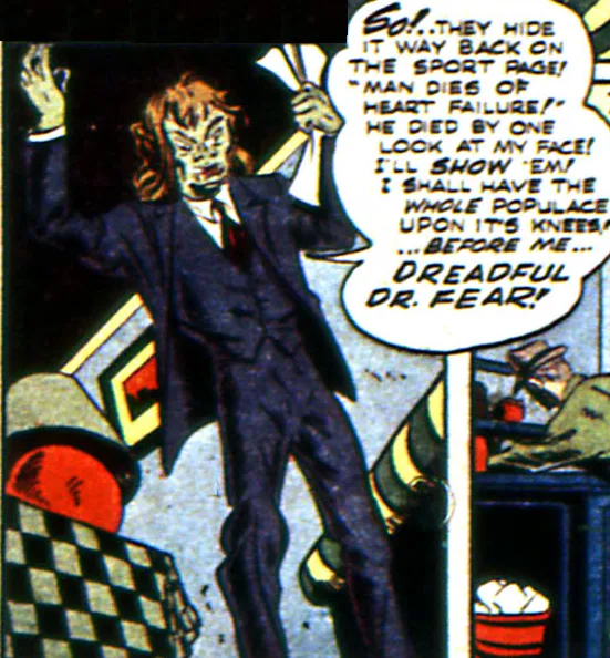 Doctor Fear comic character