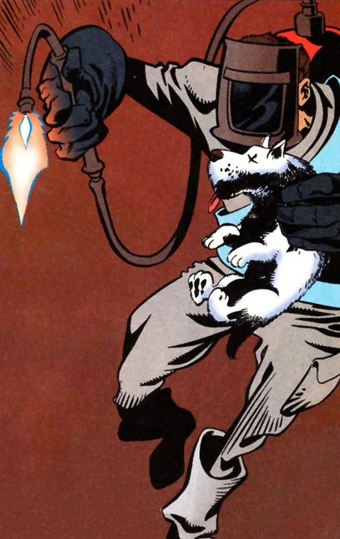 Dogwelder comic character