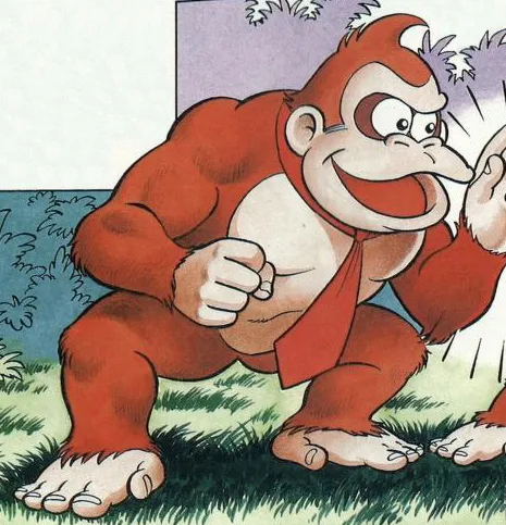 Donkey Kong comic character