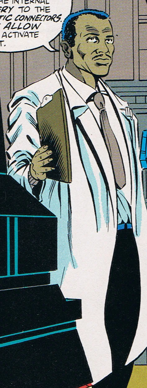 Dr. Hillman Barto comic character