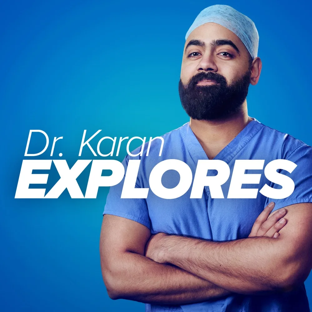 Dr Karan Explores podcast cover art