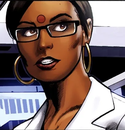 Dr. Kavita Rao comic character