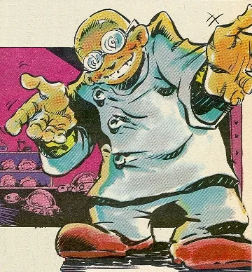 Dr NoZone comic character