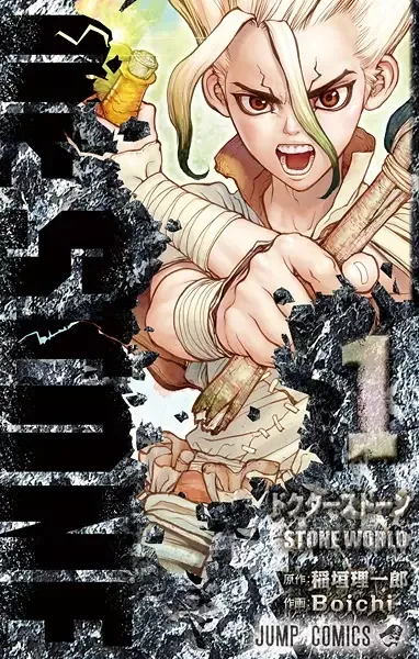 Dr. Stone manga artwork