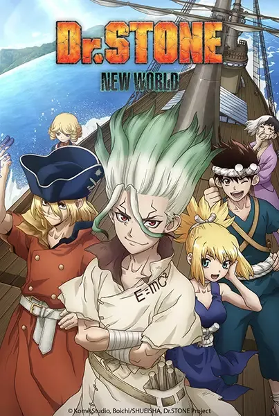 Dr. Stone: New World anime artwork
