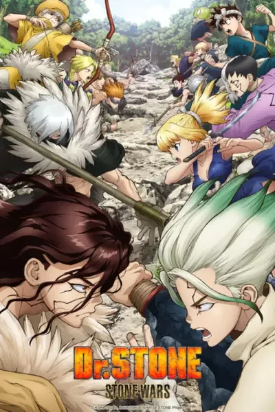 Dr. Stone: Stone Wars anime artwork
