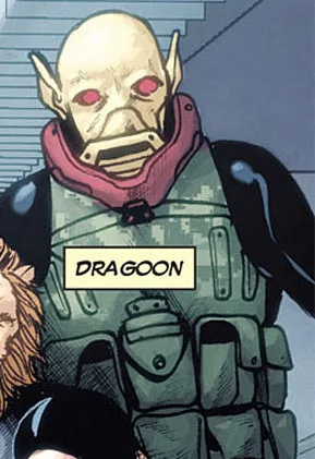 Dragoon comic character