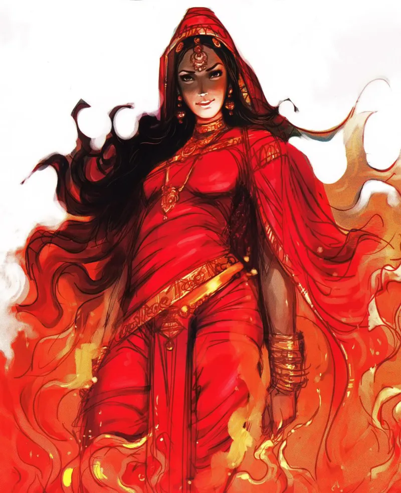 Draupadi comic character