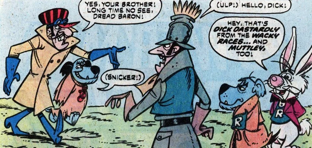 Dread Baron comic character