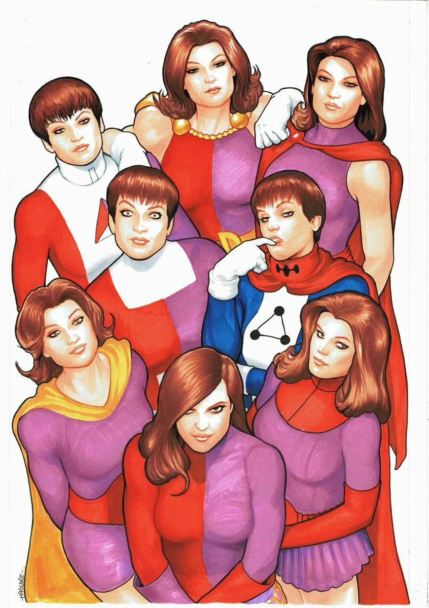 Duplicate Girl comic character