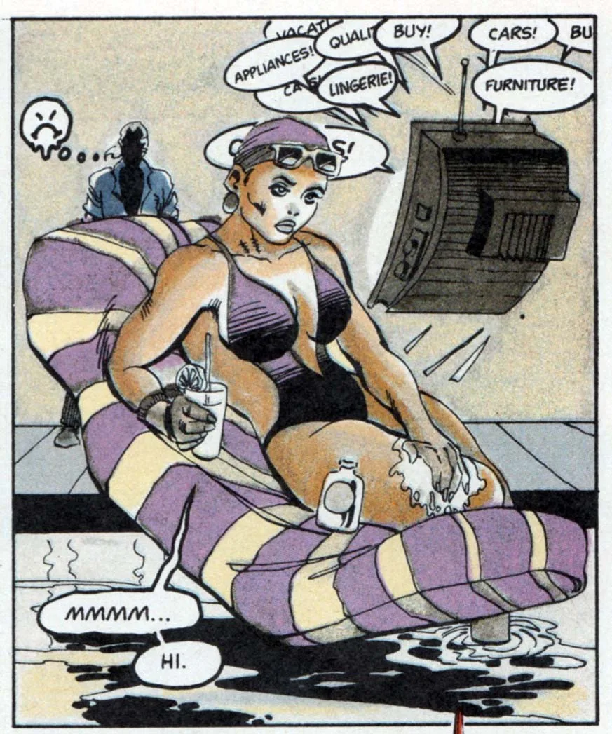 Dyna Wiggins comic character