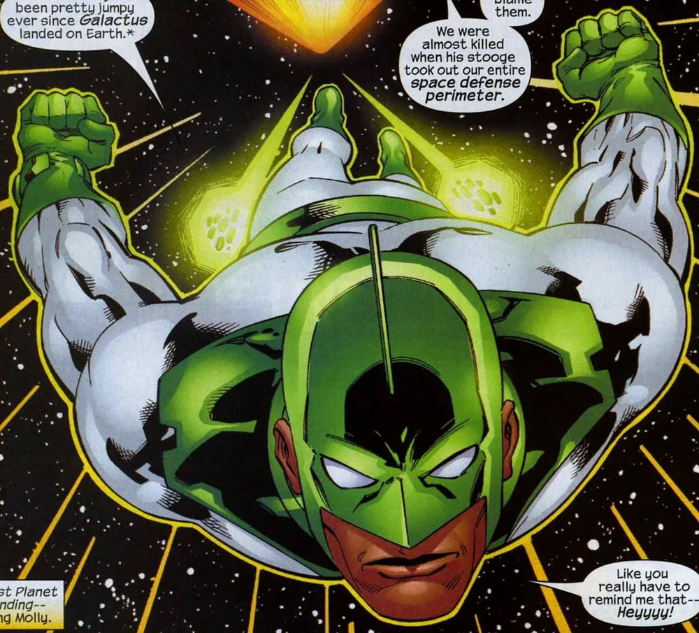 Earth Sentry comic character
