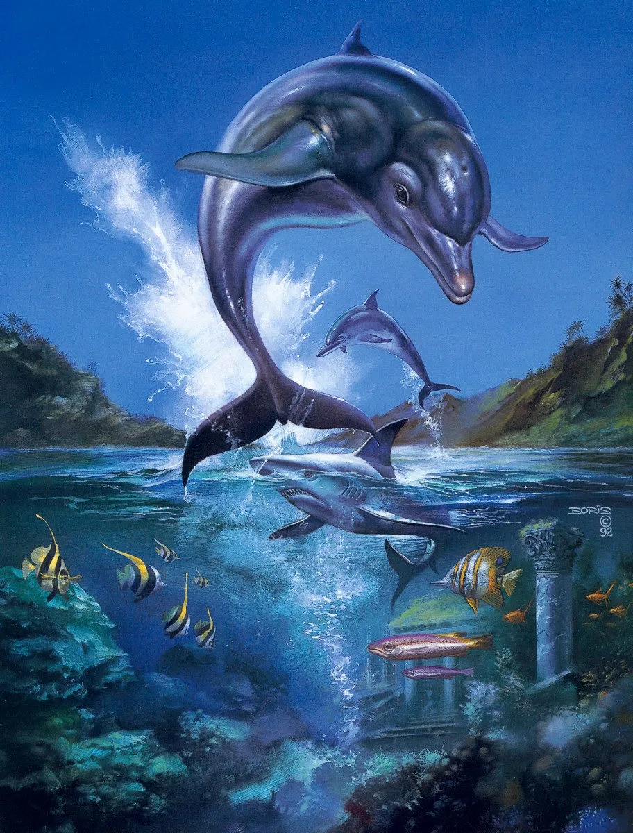 Ecco the Dolphin comic character