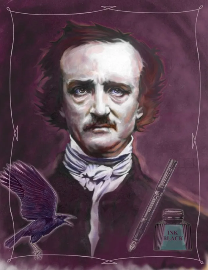 Edgar Allan Poe comic character