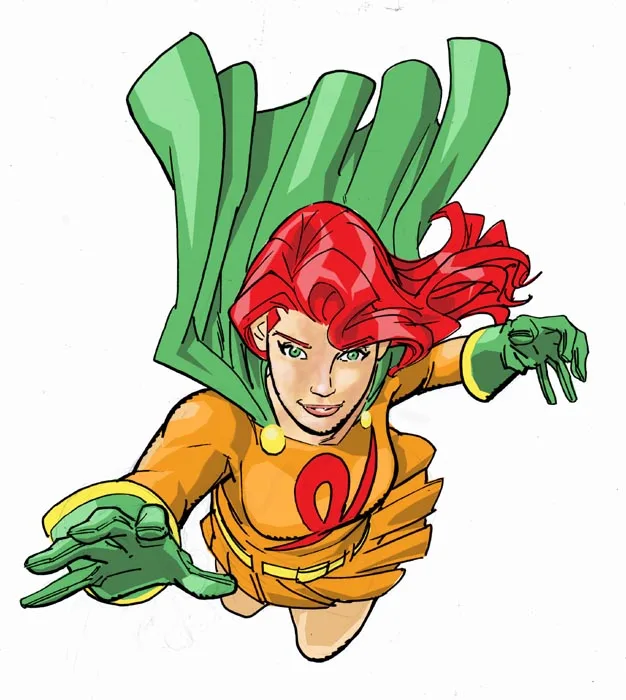 Editor Girl comic character