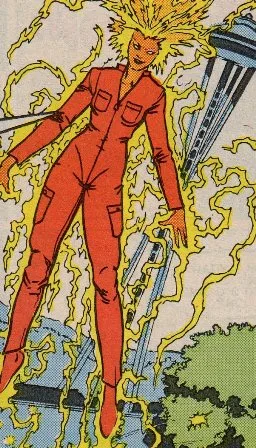 Electrique comic character