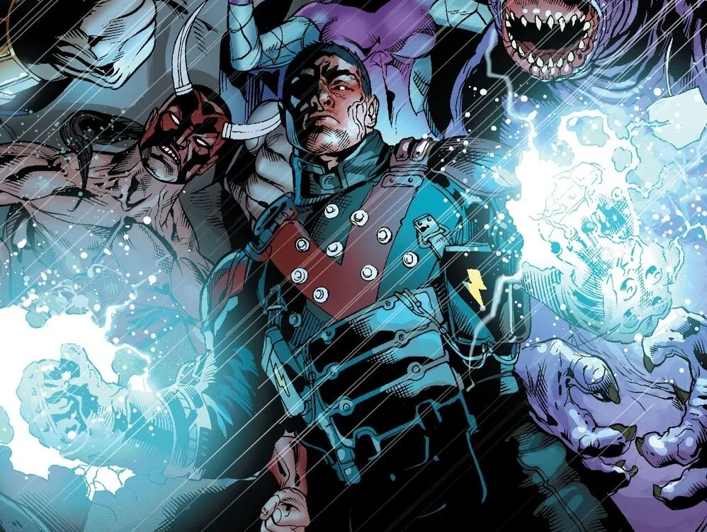 Electrocutioner comic character